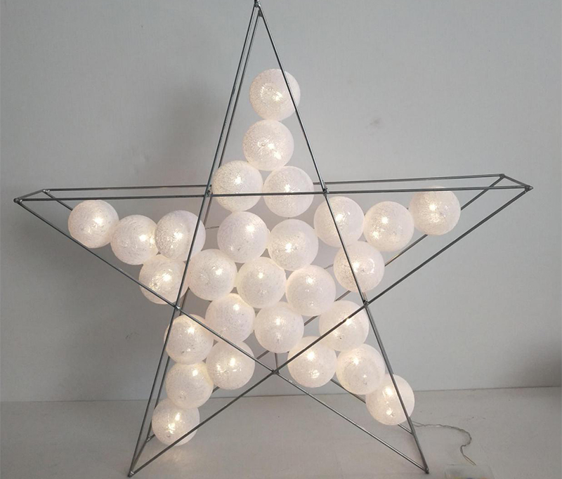 Iron-cut decorative ball