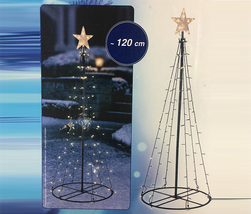 Iron frame Christmas tree