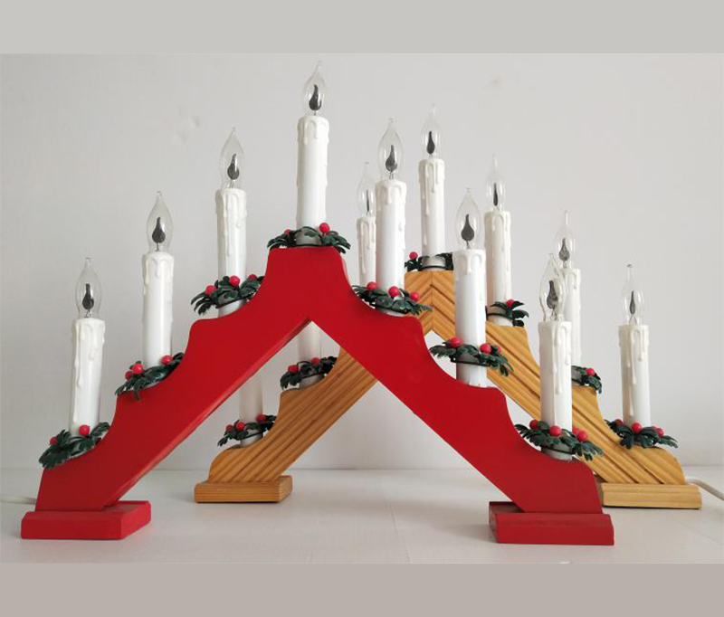 High pressure 327 wood bridge light belt 7 lights(flame bubble)