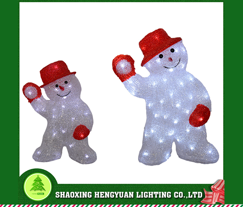 Size of snowball throwing snowman